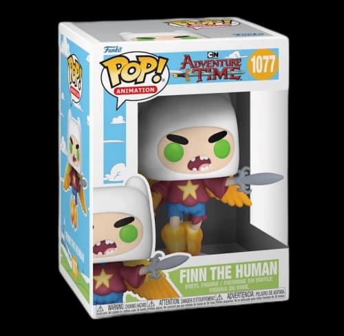 Funko Pop! Animation: Adventure Time Finn The Human Figure #1077