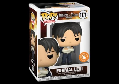 Funko Pop! Animation Attack on Titan Formal Levi Crunchyroll Store Exclusive Figure #1171