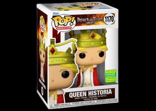 Funko Pop! Animation Attack on Titan Queen Historia 2022 Summer Convention Exclusive Figure #1170