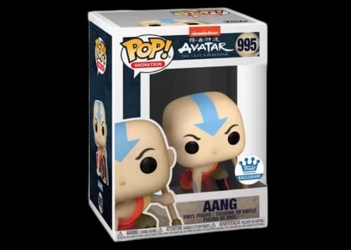 Funko Pop! Animation Avatar The Last Airbender Aang Funko Shop Exclusive Figure #995