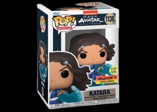 Funko Pop! Animation Avatar The Last Airbender Katara GITD Volcano X Exclusive Figure #1130