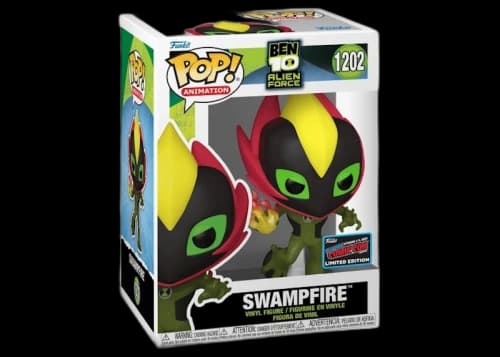 Funko Pop! Animation Ben 10 Alien Force Swampfire 2022 NYCC Exclusive Figure #1202