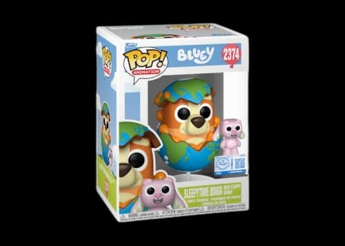 Funko Pop! Animation: Bluey - & Buddy Sleepytime Bingo with Floppy Bunny Funko Exclusive Figure #2374