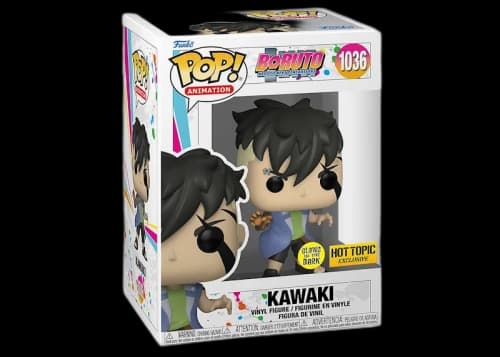 Funko Pop! Animation Boruto Kawaki GITD Hot Topic Exclusive Figure #1036