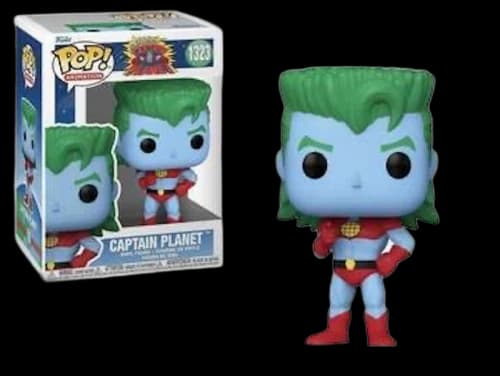 Funko Pop! Animation: Captain Planet Figure #1323