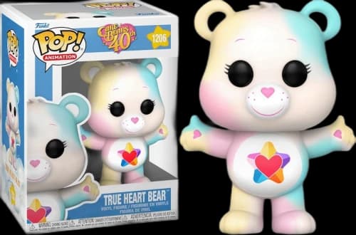 Funko Pop! Animation: Care Bear 40th True Heart Bear Figure #1206