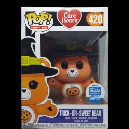 Funko Pop! Animation Care Bear Trick-or-Sweet Bear Funko Shop Edition Figure #420