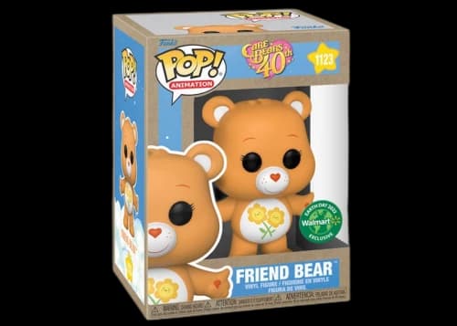 Funko Pop! Animation Care Bears 40th Anniversary Friend Bear 2022 Walmart Earth Day Exclusive Figure #1123