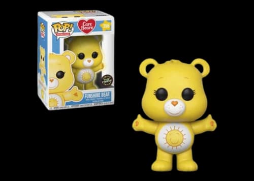Funko Pop! Animation Care Bears Funshine Bear (Glow) (Chase) Figure #356