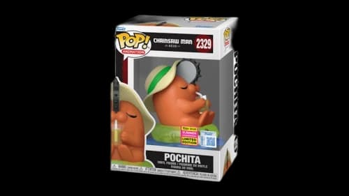 Funko Pop! Animation Chainsaw Man Pochita with Sunhat SDCC 2026 Figure #2329