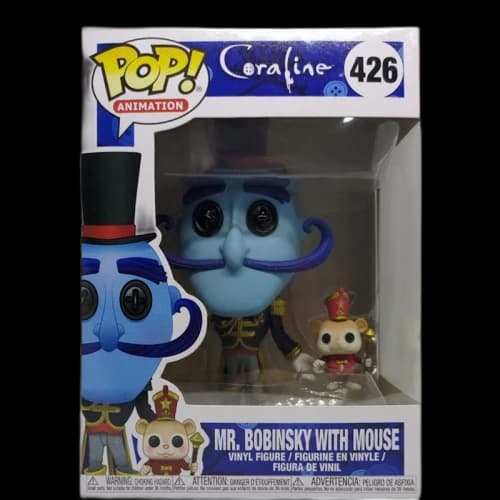 Funko Pop! Animation Coraline Mr. Bobinsky with Mouse Figure #426