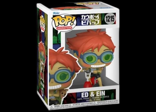 Funko Pop! Animation Cowboy Bebop Ed & Ein Figure #1215