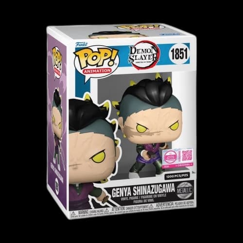 Funko Pop! Animation Demon Slayer Genya Shinazugawa (Demon Form) (Metallic) #1851