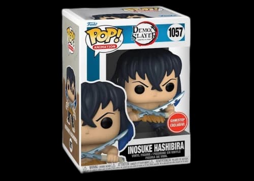 Funko Pop! Animation Demon Slayer Inosuke Hashibira GameStop Exclusive Figure #1057