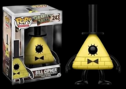 Funko Pop! Animation: Disney: Gravity Falls Bill Cipher Figure #243
