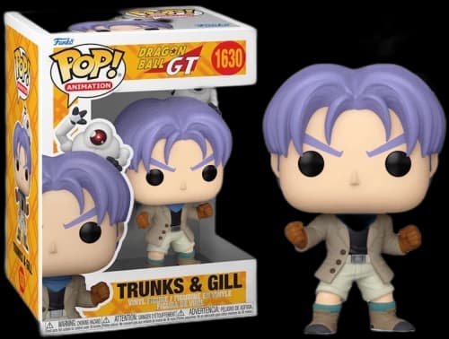 Funko Pop! Animation: Dragon Ball GT Trunks & Gill Figure #1630