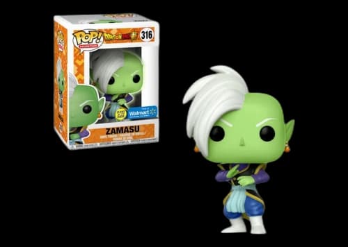 Funko Pop! Animation Dragon Ball Super Zamasu (Glow) Walmart Exclusive Figure #316