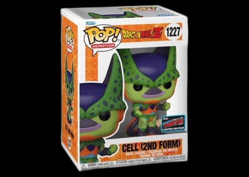 Funko Pop! Animation Dragon Ball Z Cell (2nd Form) 2022 NYCC Exclusive Figure #1227