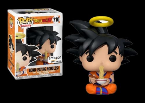 Funko Pop! Animation Dragon Ball Z Goku (Eating Noodles) Amazon Exclusive Figure #710
