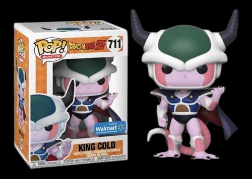 Funko Pop! Animation Dragon Ball Z King Cold Walmart Exclusive Figure #711