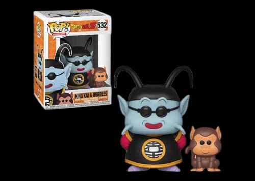 Funko Pop! Animation Dragon Ball Z King Kai & Bubbles Figure #532