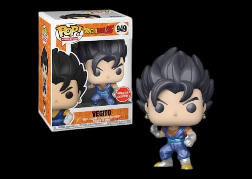 Funko Pop! Animation Dragon Ball Z (Metallic) Vegito GameStop Exclusive Figure #949