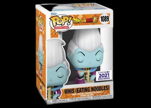 Funko Pop! Animation Dragon Ball Z Whis (Eating Noodles) 2021 Funimation Exclusive Figure #1089