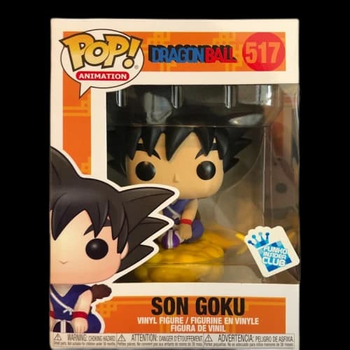 Funko Pop! Animation Dragonball Son Goku Funko Insider Club Figure #517