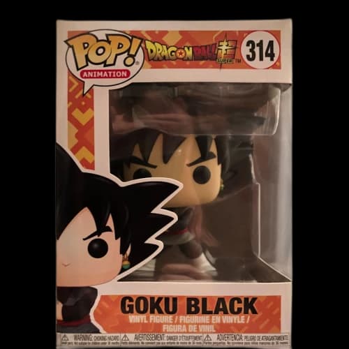 Funko Pop! Animation Dragonball Super Goku Black Figure #314