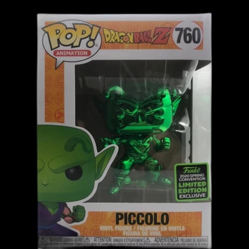 Funko Pop! Animation Dragonball Z Piccolo (Green Chrome) Spring Convention Figure #760