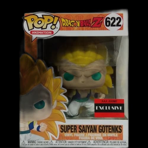 Funko Pop! Animation Dragonball Z Super Saiyan Gotenks AAA Anime Exclusive Figure #622