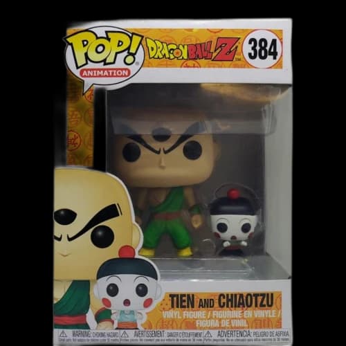 Funko Pop! Animation Dragonball Z Tien and Chiaotzu Figure #384