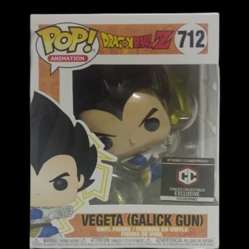 Funko Pop! Animation Dragonball Z Vegeta (Galick Gun) Chalice Collectibles Exclusive Figure #712
