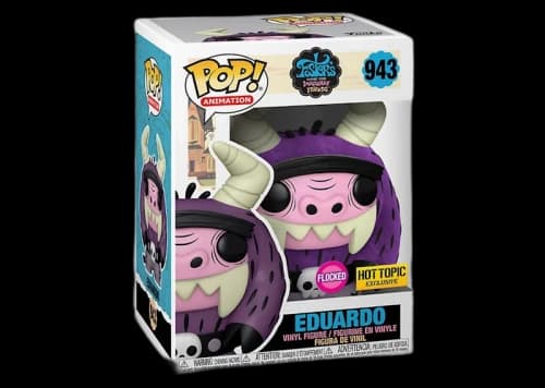 Funko Pop! Animation Fosters Home For Imaginary Friends Eduardo Flocked Hot Topic Exclusive Figure #943