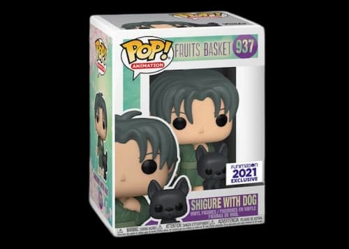 Funko Pop! Animation Fruits Basket Shigure With Dog Funimation 2021 Exclusive Figure #937