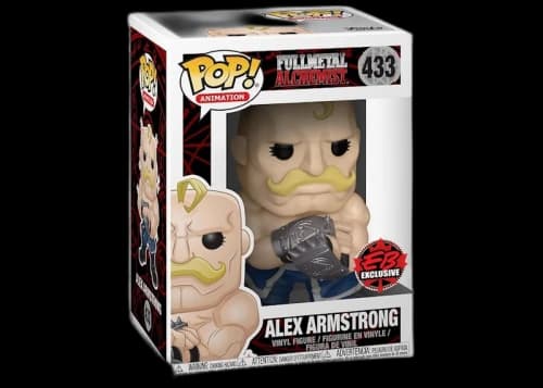 Funko Pop! Animation Full Metal Alchemist Alex Armstrong EB Games Canada Exclusive Figure #433