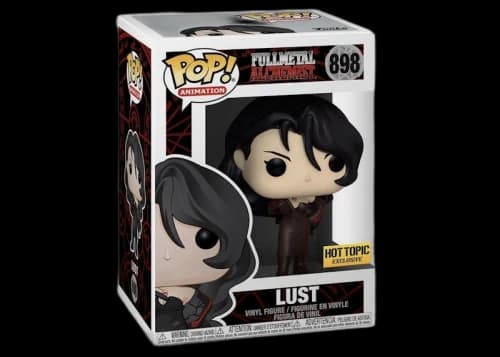 Funko Pop! Animation Fullmetal Alchemist Lust Hot Topic Exclusive Figure #898