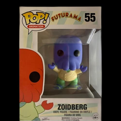 Funko Pop! Animation Futurama Zoidberg Figure #55