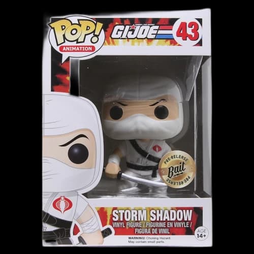 Funko Pop! Animation GI Joe Storm Shadow Bait Exclusive Figure #43