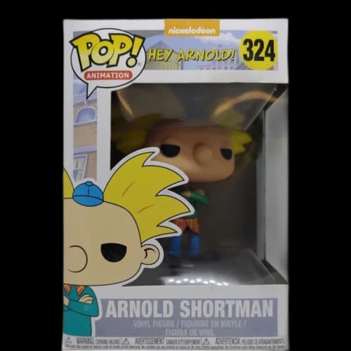 Funko Pop! Animation Hey Arnold! Arnold Shortman Figure #324