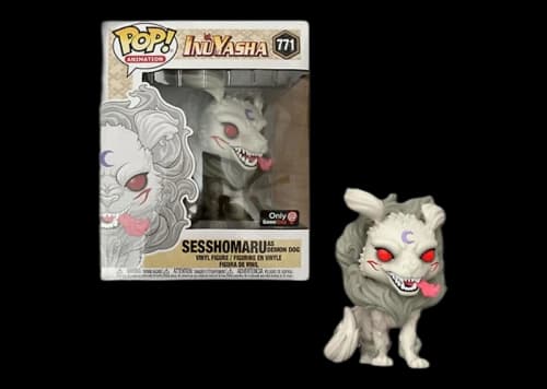 Funko Pop! Animation Inuyasha Sesshomaru Demon Dog 6 Inch GameStop Exclusive Figure #771