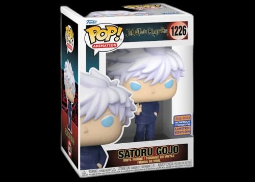 Funko Pop! Animation Jujutsu Kaisen Satoru Gojo 2023 Wondrous Convention Exclusive Figure #1226