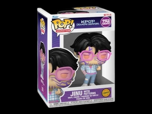 Funko Pop! Animation K-Pop Demon Hunters Jinu with Patterns Chase Figure #2259