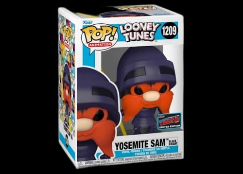 Funko Pop! Animation Looney Tunes Yosemite Sam as Black Knight 2022 NYCC Exclusive Figure #1209