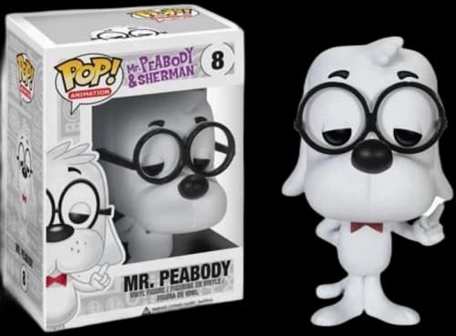 Funko Pop! Animation Mr. Peabody And Sherman Mr Peabody Figure #08