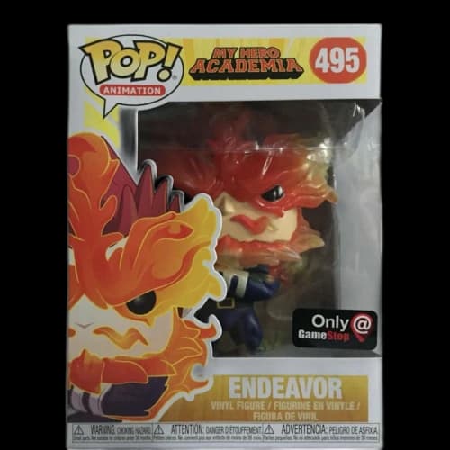 Funko Pop! Animation My Hero Academia Endeavor Game Stop Exclusive Figure #495