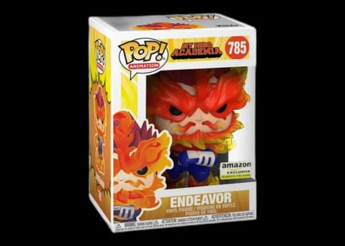 Funko Pop! Animation My Hero Academia Endeavor (Glow) Amazon Exclusive Figure #785