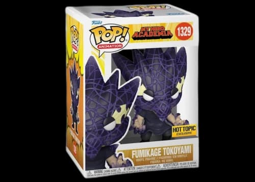 Funko Pop! Animation My Hero Academia Fumikage Tokoyami Hot Topic Exclusive Figure #1329