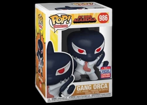 Funko Pop! Animation My Hero Academia Gang Orca 2021 Summer Virtual Funkon Exclusive Figure #986