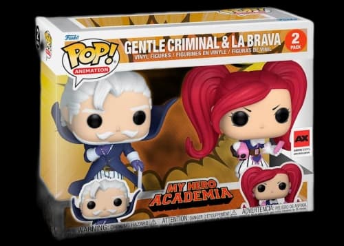 Funko Pop! Animation My Hero Academia Gentle Criminal & La Brava 2022 Anime Expo Exclusive 2-Pack